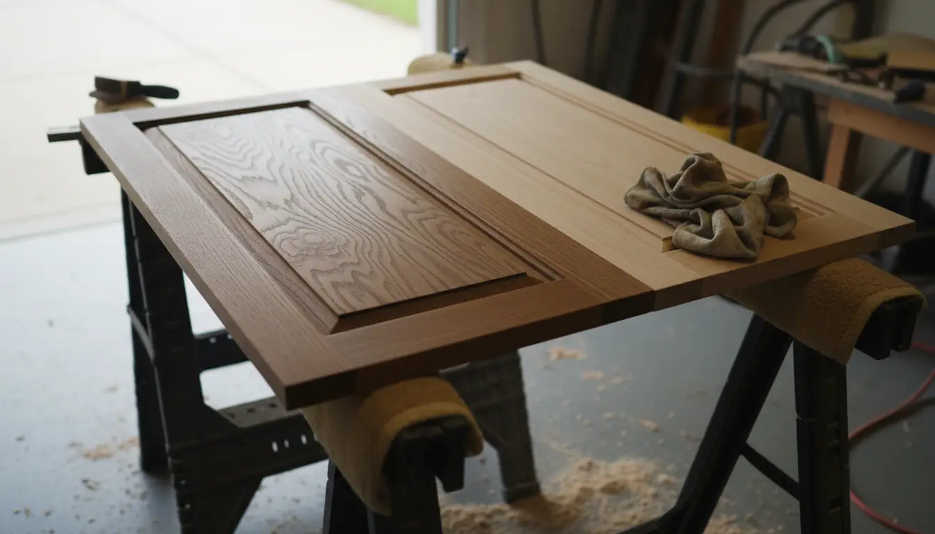 Cabinet Staining